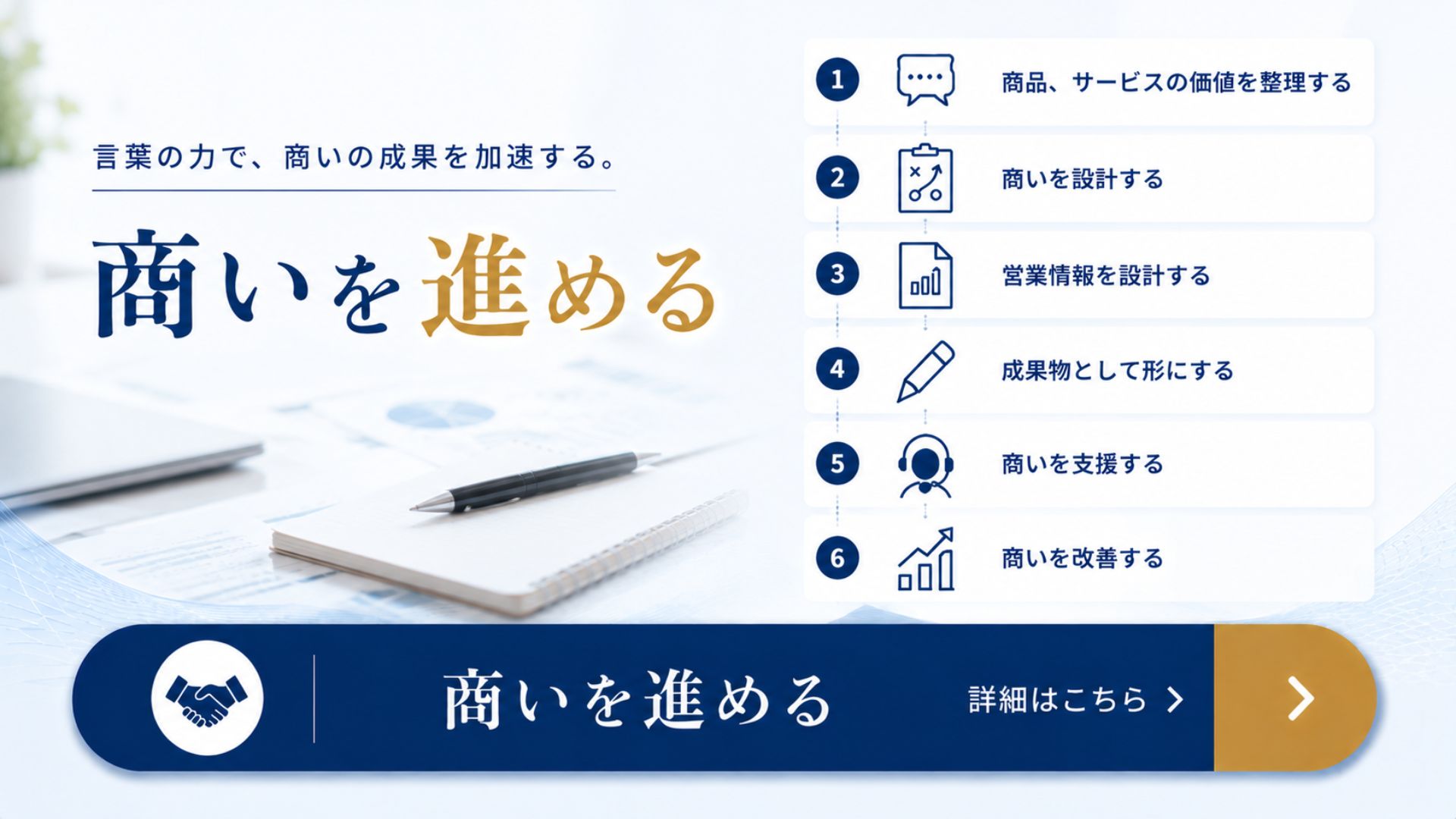 商いを進める 商いを進める